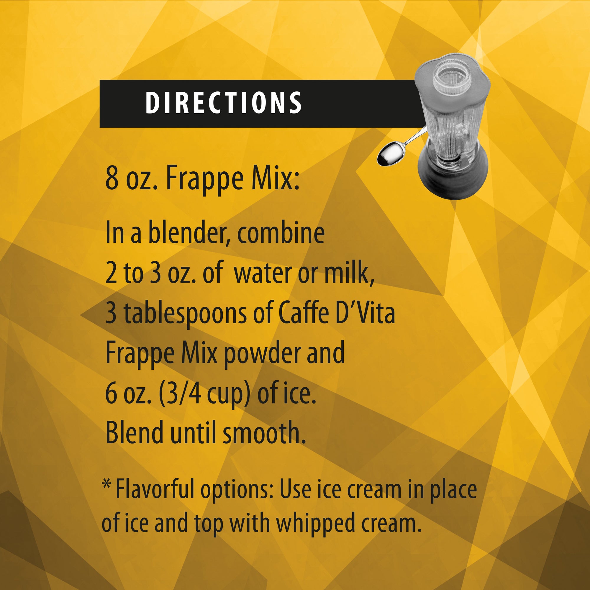 Caramel Latte Blended Iced Coffee Frappe- Case of 6 - 19 oz. cans