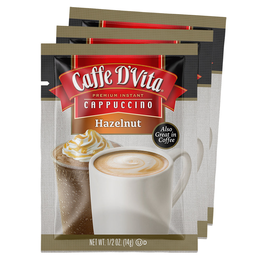 Hazelnut Cappuccino Envelopes - 3 sleeves of 24 packs