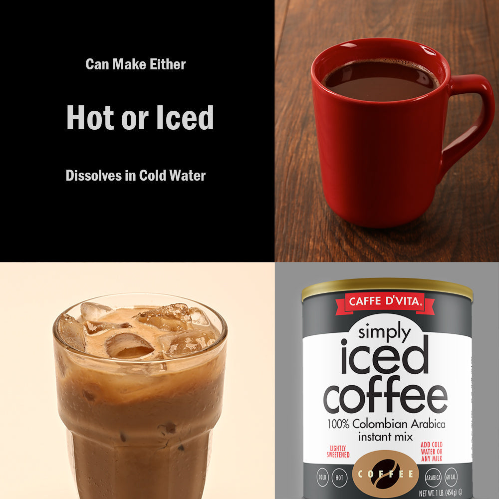 Simply Iced Coffee - Case of 6 - 1 lb. cans (16 oz.)