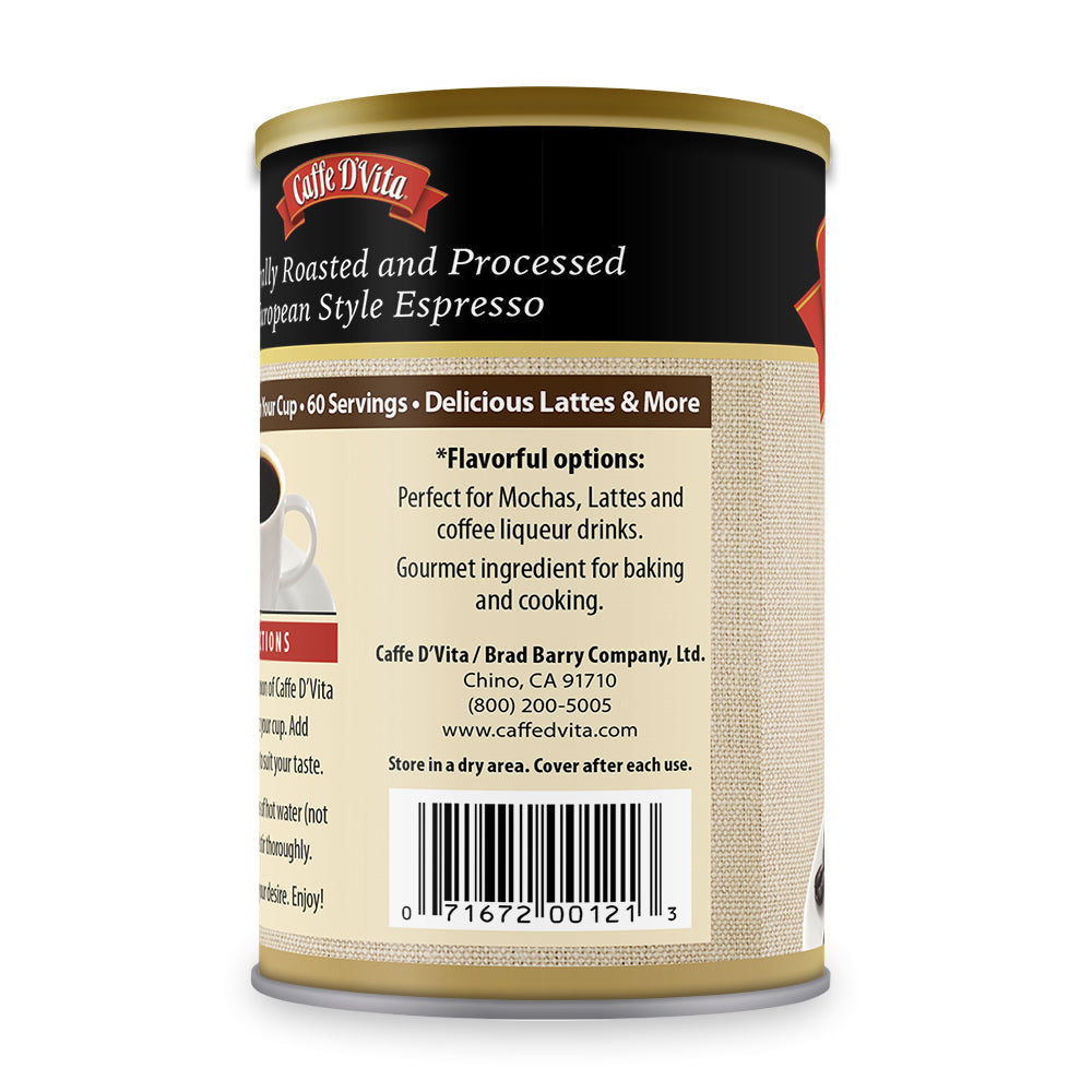 Espresso - Case of 6 - 3 oz cans