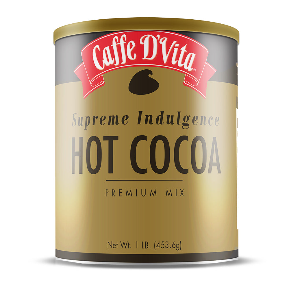 Supreme Indulgence Hot Cocoa  - Case of 6 - 1 lb. cans (16 oz.)