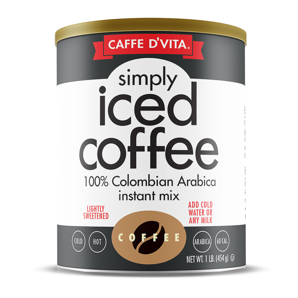 Simply Iced Coffee - Case of 6 - 1 lb. cans (16 oz.) - Foodservice