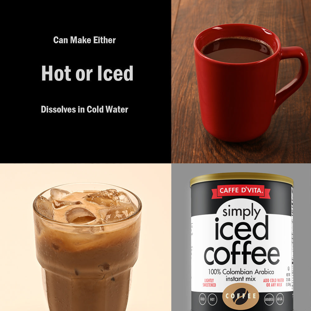 Simply Iced Coffee - Single Can or Case of 4 Cans - 2.5 lb. (40 oz.)
