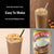 Toffee Coffee Latte Blended Iced Coffee Frappe - Case of 6 - 19 oz. cans