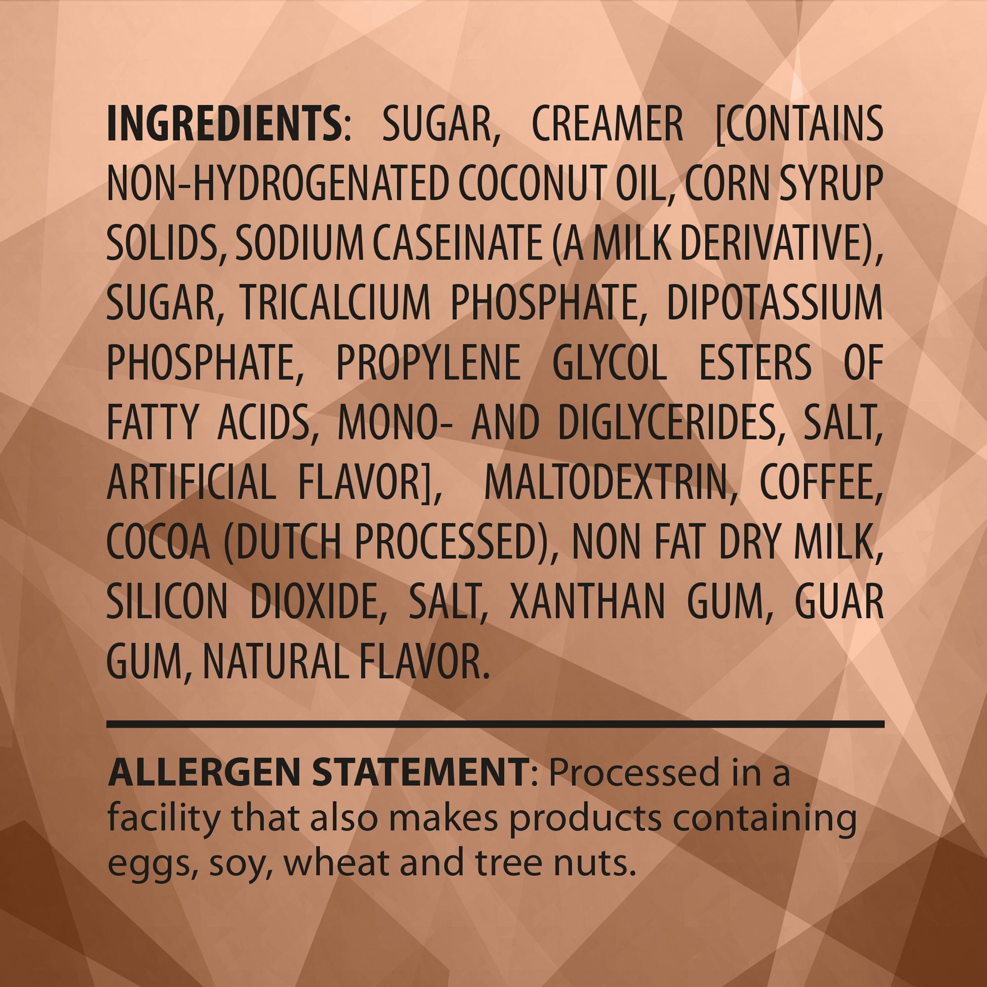 Coffee Latte Blended Iced Coffee Frappe - Case of 6 - 19 oz. cans