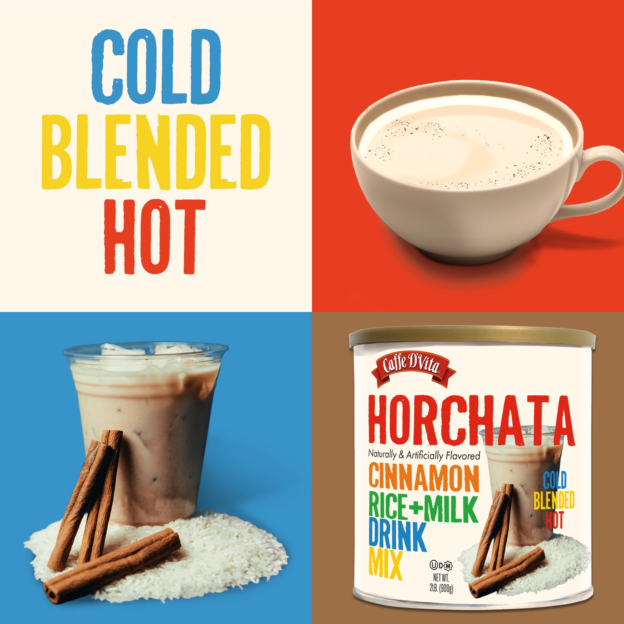 Horchata - Case of 4 - 2 lb. cans