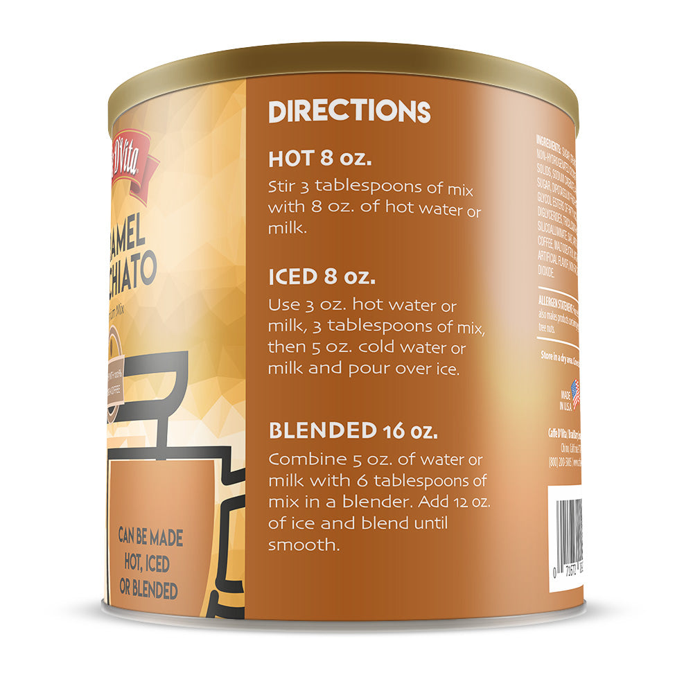 Caramel Macchiato - Case of 4 Cans - 2 lb. (32 oz.)